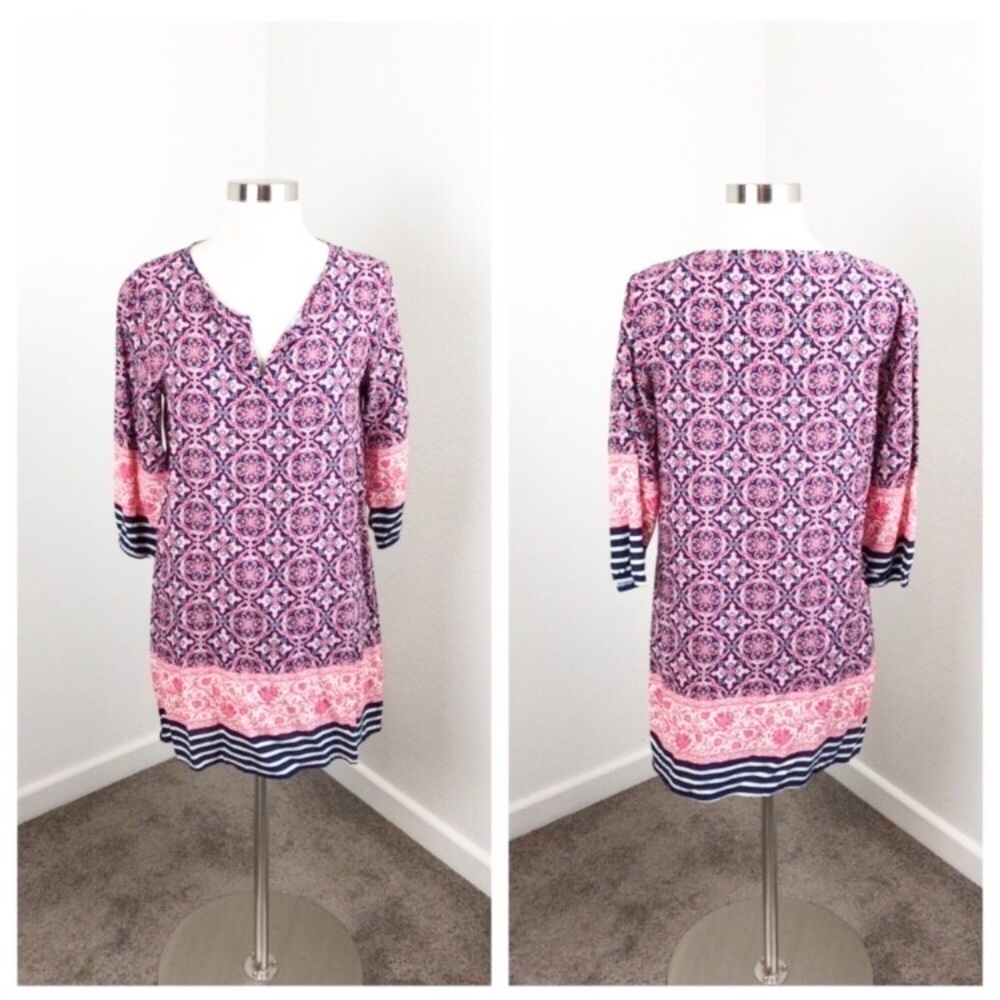 Iris mosaic dress